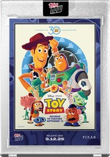 2025 Disney Topps NOW® Toy Story 30th Anniversary - Preorder - Woody & Buzz
