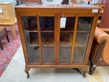 Creole Legged Glazed Bookcase