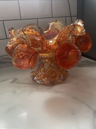 Vintage marigold carnival - marigold,