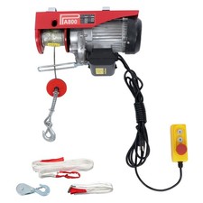 Electric Hoist 1760lbs Winch Crane 1350W Overhead Lift with Wired Remote Control