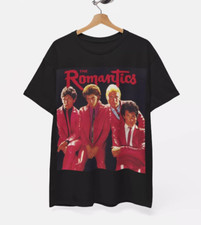The Romantics Tshirt Band Poster Retro Unisex Heavy Cotton Tee