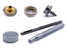 Snap fastener press studs kit