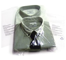 Garment Shirt Clothes Bags Peel & Seal Clear Polythene Plastic Bags Mailers
