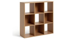 Squares 9 Cube Storage Unit - Oak Effect