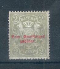 Bavaria 1903 Postage Due