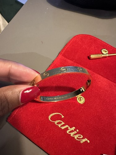 Cartier love bracelet bangle - cartier,