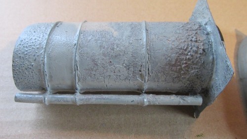Antique steam boat funnel - antique,