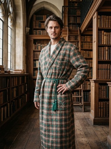 Vintage 1950s plaid full - vintage,