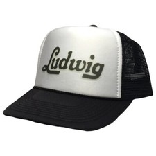 Ludwig  White / Black Cap