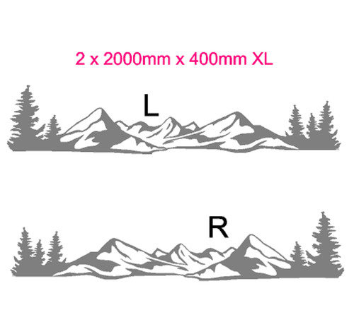 Xxl mountain forrest nature - mountain,