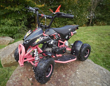 50cc Kids Mini Quad Bike Petrol PINK Quad ATV - 2 Stroke Off Road Bike