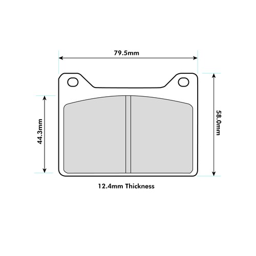 Mintex f4r brake - pads, fits