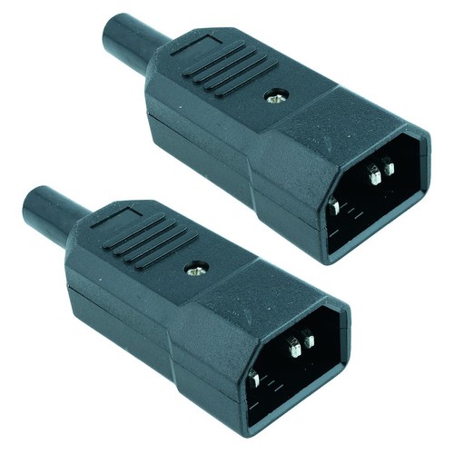 Iec straight male inline - straight,