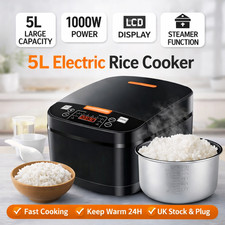 Electric Rice Cooker 5L 1000W