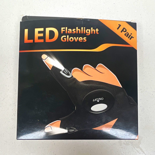 Hanpure led flashlight - flashlight, gloves
