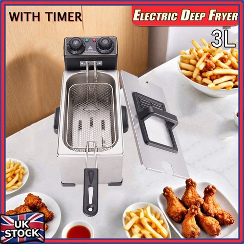 Deep fat fryer with - deep,