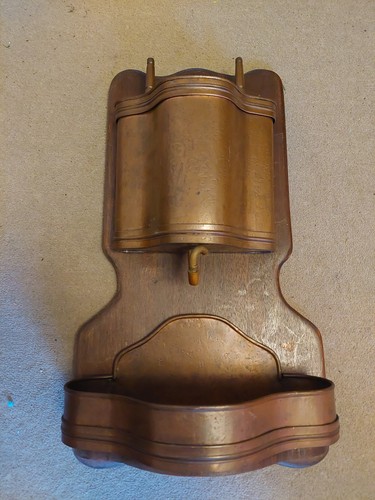 Antique french copper lavabo - antique,
