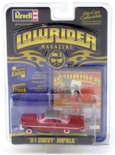1961 1:64 Revell Lowrider Chevrolet Impala Red #182 Revolution