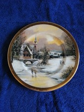 Fenton China Plate. Rural