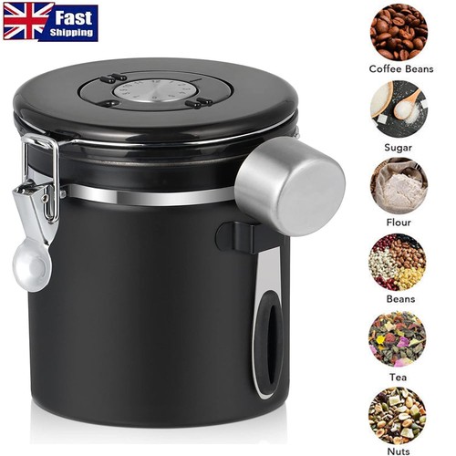 Coffee canister airtight steel - airtight,
