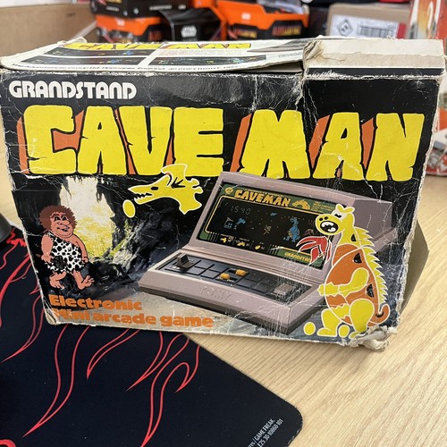 Vintage grandstand caveman - vintage,