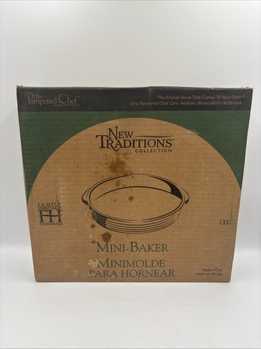 Pampered chef stoneware - stoneware, 8”