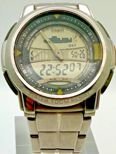 Casio aqf 100wd - casio, tide