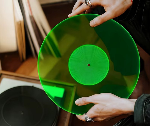 Acrylic turntable record slip - turntable,