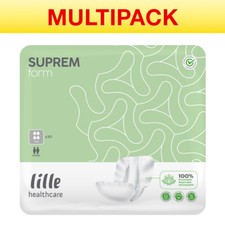 Lille Healthcare Suprem Form Maxi Incontinence Pads - 4 Packs of 20 - 2920 ml