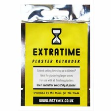 Eazymix Extratime Plaster Retarder Mix Sachet Slows Setting Times Of Plaster