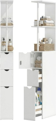 Tall bathroom cabinet narrow - bathroom,