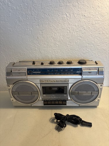 Vtg sharp 4702 boombox - gf-4702,
