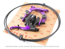ODYSSEY Evo 2.5 Brake Kit Anodised Purple