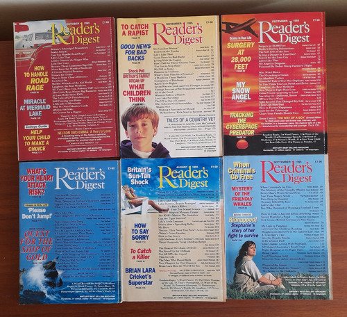 Readers digest magazine - magazine, 1995