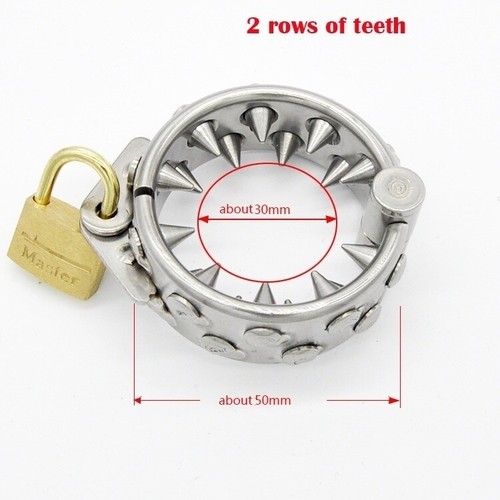 Rows teeth spiked torture - 2,