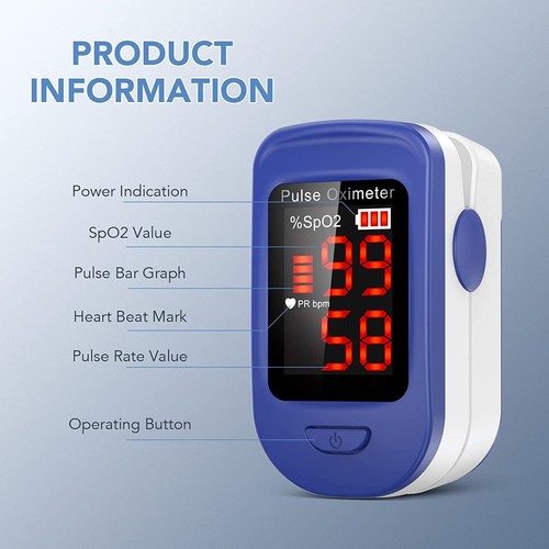 Oximeter finger pulse - oximeter, blood