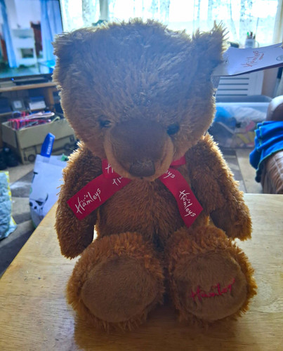 Hamleys plush teddy bear - hamleys,