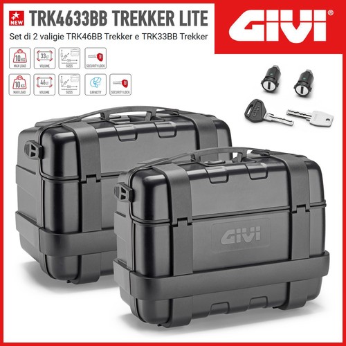 Pair side cases givi - of,