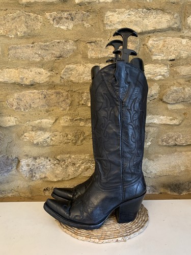 Jalisco womens black cowboy - black,