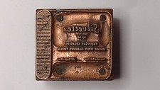 Silvette No 50 Cabinet Tissue  Printing Letterpress Printers Block