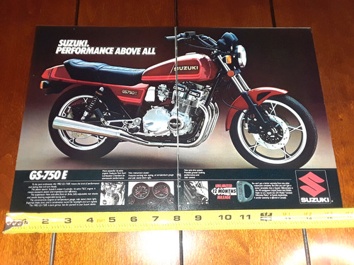 1982 suzuki 750 - suzuki, original
