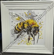 Black & yellow wasp wall art