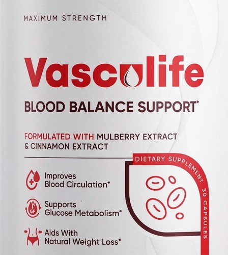 Vasculife blood health support - vasculife,