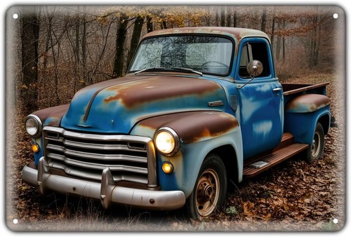 Old rusty truck vintage - old,