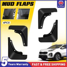 4Pcs/set Front & Rear Splash Guards Mud Flaps Fits For 2022-2024 Kia Sportage UK