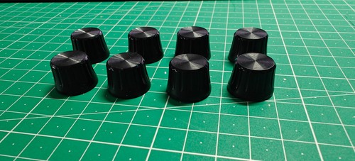 Genuine replacement black - , knob