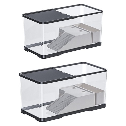 Turtle tank with lid reptile - with,