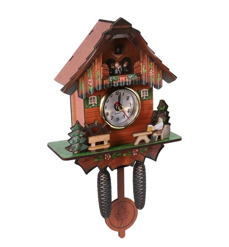 Retro cuckoo clock - clock, european