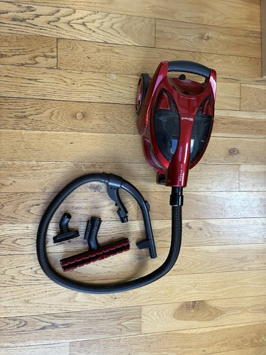 Red bagless vacuum - red,