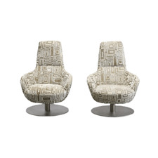 Natuzzi Bond Armchairs, Set of